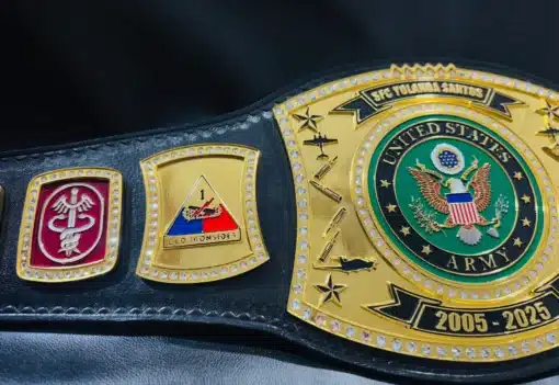 PremiumMilitary Retirement belt