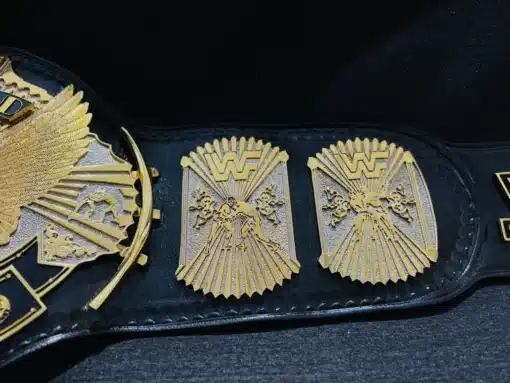 Wrestler Side plates of winged eagle championship belt