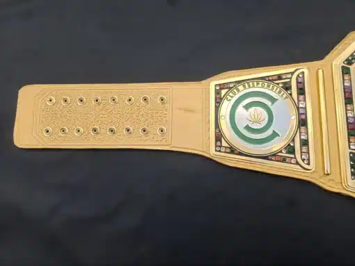 Custom belt for inclusive Black culture spaces and cannabis lounges