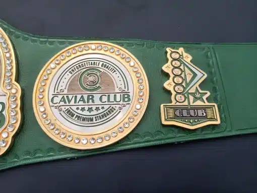 Belt designed for exclusive events and consultations at cannabis-friendly venues
