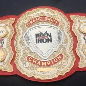 Custom Cultural Excellence Championship Belt