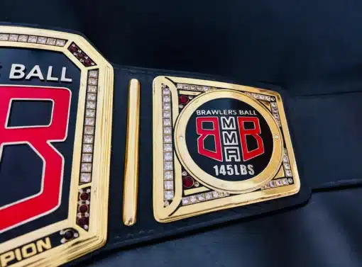 Personalized MMA belt ideal for amateur fight clubs and events