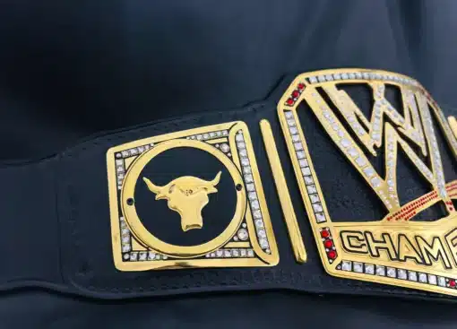 Replica WWE belt ideal for cosplay, tournaments, and wrestling fan collectibles
