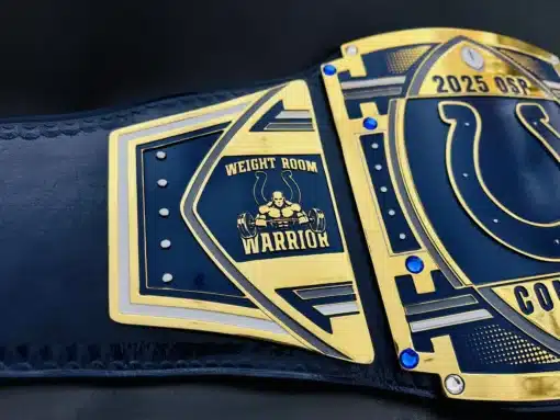 Custom sports performance championship belt