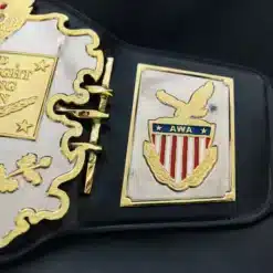 American Wrestling Association Side Crest on Replica Belt