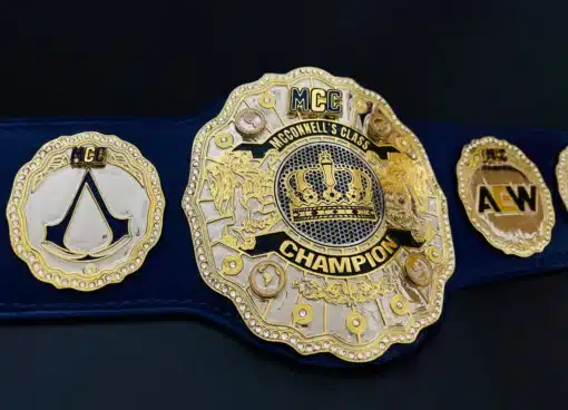 Motivational classroom crown belt for top-performing students