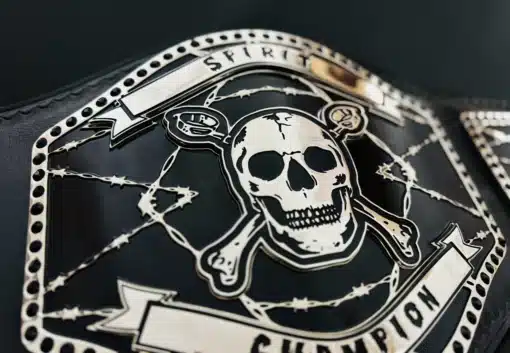 Unique spirit champion belt for staff contests and recognition ceremonies