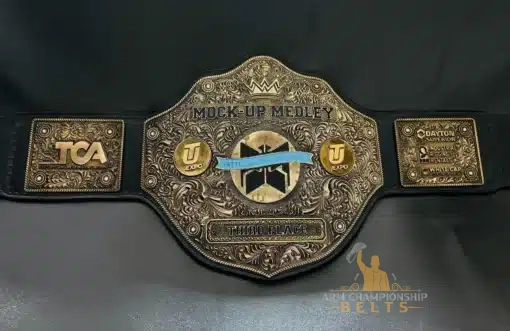 Custom Bronze Award Belt for Third-Place Recognition