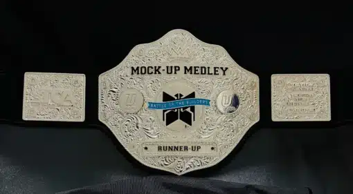 Silver Championship Belt for Team Events and Sales Competitions