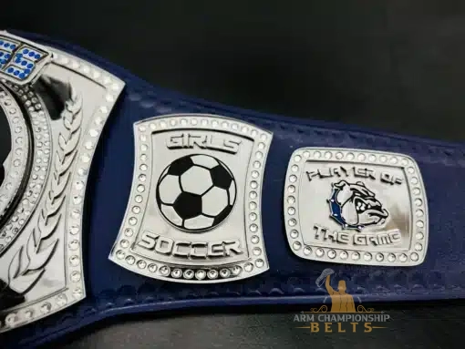 Right Side plates of Custom Championship Belt with customizable logos