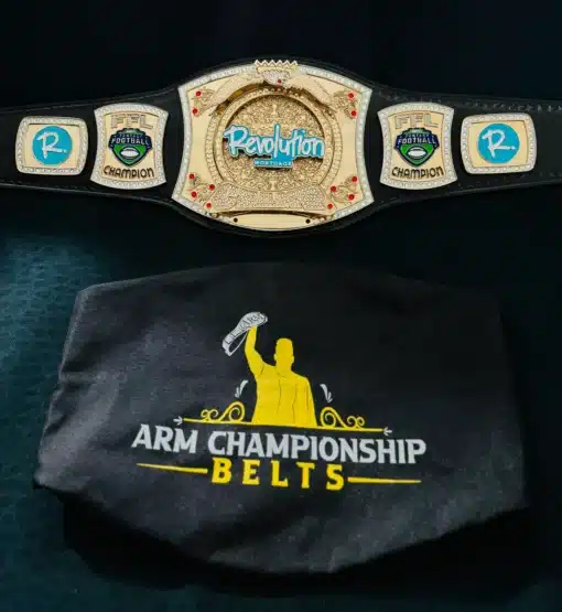 Premium leather strap fantasy Championship belt for business leagues