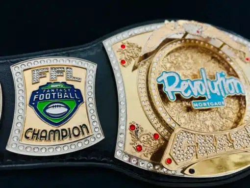 Belt award for fantasy football winner in sales department