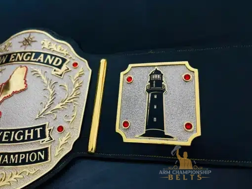 Side Plate Lighthouse Design – Custom Wrestling Belt