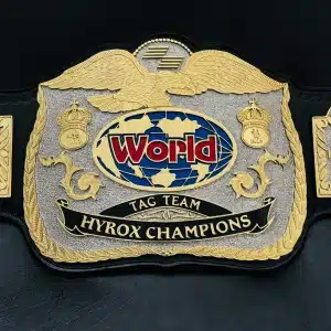 Tag Team World Fitness Championship Belts – Made for HYROX Competition