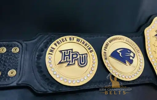 Side Plate Featuring HPU Logo and The Price of Winning Text