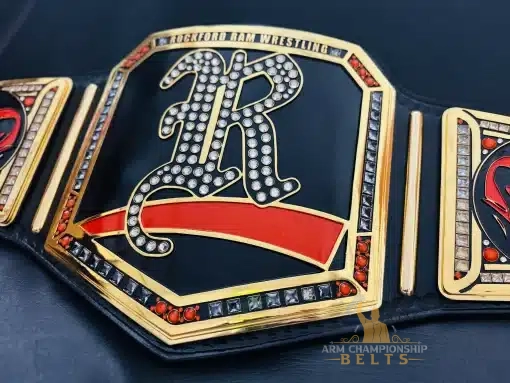 Custom engraved belt perfect for school awards and sports events