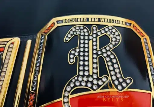 Premium belt made for high school wrestling champions