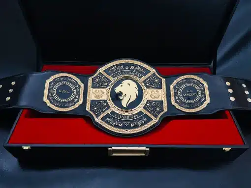 Custom MMA Combat King Championship Belt for fight clubs, gyms, and promotional events