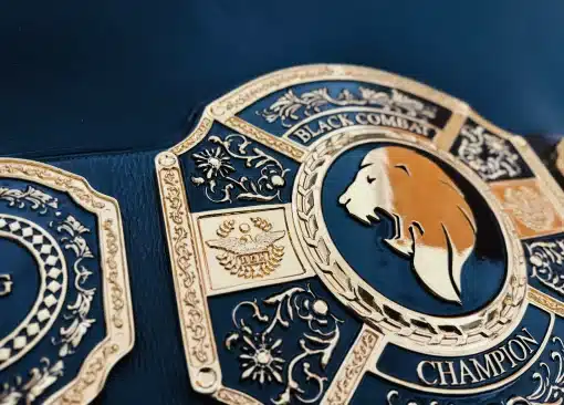 Elite Combat Championship Belt made for top athletes in MMA, boxing, Muay Thai, and more