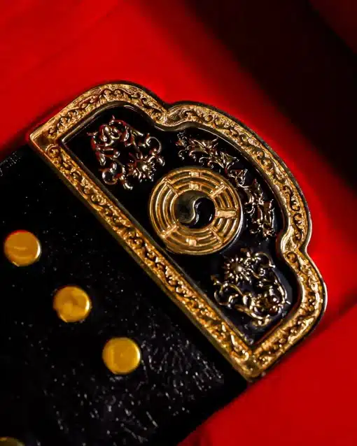 Black Combat MMA and wrestling championship belt