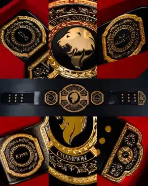 Combat Championship Belt – King Title for MMA, Fight Clubs & Promotions