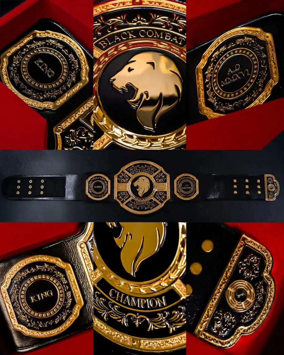 Blackcombat official Championship Belt made by ARM Championship belt