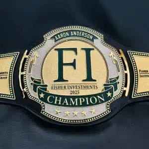 Championship Belt For Executive & Institutional Recognition