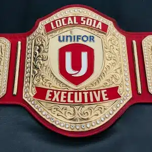 Custom Executive & Union Leadership Championship Belt